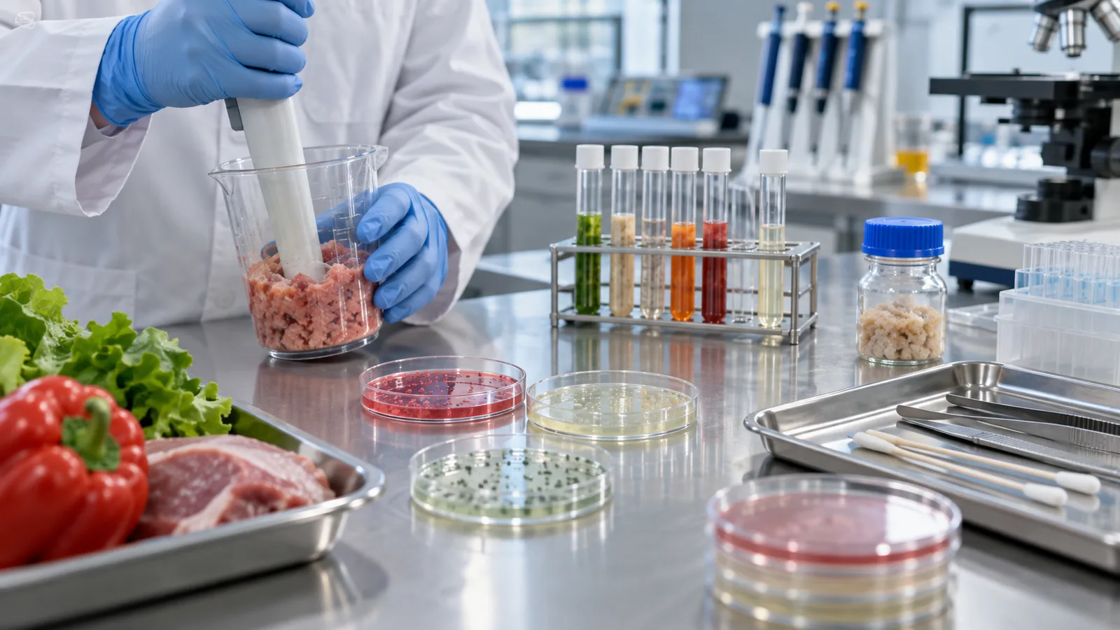 Экспертиза продуктов питания: анализ образцов и документов