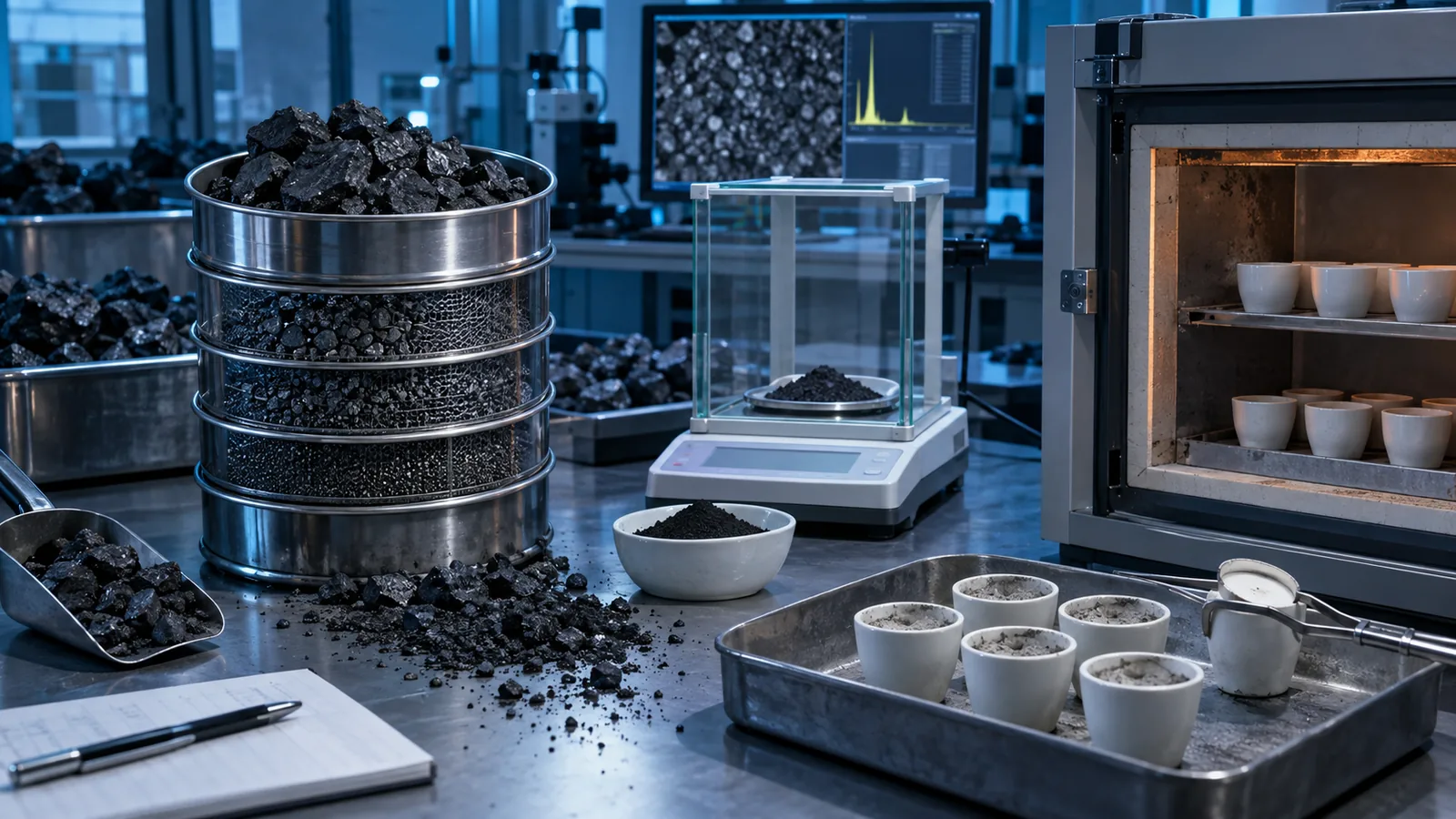Экспертиза угля в аккредитованной лаборатории: анализ образцов и документов